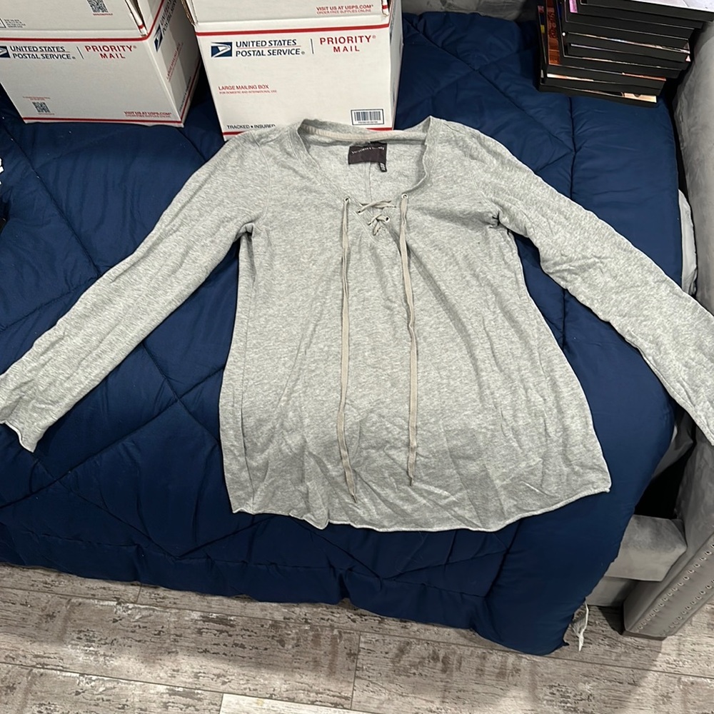 - Victoria’s Secret long sleeved shirt. Size Large. Very comfortable
